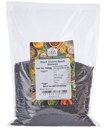 Old India Black Onions Seeds (Kalonji) 750 g 750g