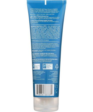 Desert Essence Fragrance Free Body Wash - 8 Fl Oz - Aloe Vera & Green Tea - Soothing & Refreshing - Antioxidant Cleanser for Calm & Protected Skin - Buy Online on SooperMarket.com