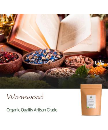 Organic Wormwood Mugwort Herbal Tea - 200g (Pack of 1) - Buy Online on SooperMarket.com