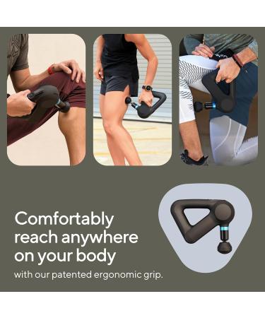 Theragun Elite - Handheld Electric Massage Gun - Bluetooth Enabled Percussion Therapy Device for Athletes - Powerful Deep Tissue Muscle Massager with QuietForce Technology - (Black - 5th Generation) - Buy Online on SooperMarket.com