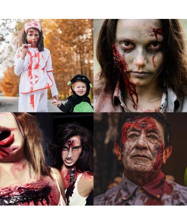 Ultimate Halloween SFX Makeup Kit | Scars Wax Fake Blood Face & Body Paint Set - Buy Online on SooperMarket.com
