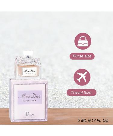 Miss Dior Eau de Parfum Mini Splash for Women 0.17 Ounce - Buy Online on SooperMarket.com