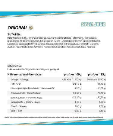 Sven Jack Energy Cake - Original 54 Pack (65g each) | Endurance Bar with Long-Chain Carbs Protein & Low Sugar - Ideal for International Shipping - Buy Online on SooperMarket.com