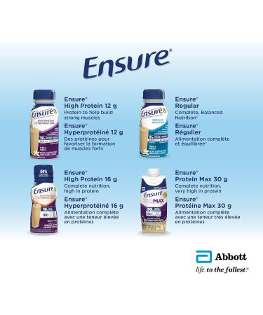 Ensure Regular Nutritional Supplement Shake Nutrition To Stay Active And Energetic Vanilla 6 x 235-mL Bottles Vanilla 235 ml (Pack of 6) - Buy Online on SooperMarket.com