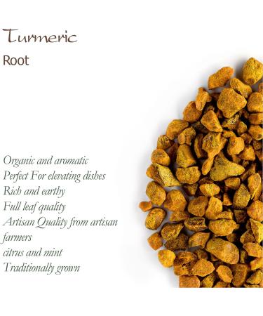 Turmeric Kurkuma Root Organic Spice - The spice of life tea - Curcuma longa - Curcumin Herbal Tea 200g - Buy Online on SooperMarket.com