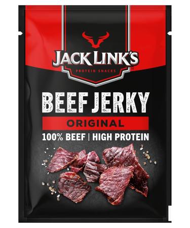 Jack Link's Beef Jerky 12 Pack - High-Protein Meat Snacks - Teriyaki & Sweet Hot - Ideal for On-The-Go & Office - 25g Each - Buy Online on SooperMarket.com
