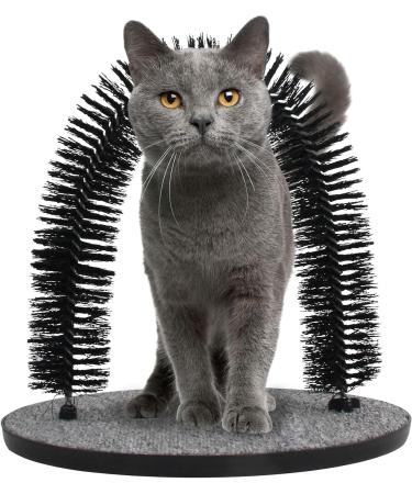 Arch Cat Groomer Cat Self Grooming Brush Cat Toy Cat Self Groomer Massager and Cat Scratcher Hair Trimming Brush Cat Scratcher Pet Toy Pattern ONE - Buy Online on SooperMarket.com