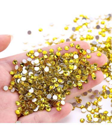 2160 PCS Rhinestones & Nail Crystals - Cittrine SS20 (4.6mm & 4.8mm) for Stunning Nail Art International Shipping Available - Buy Online on SooperMarket.com