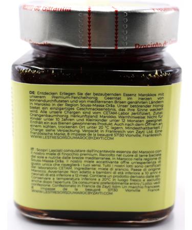100% natural Moroccan fennel honey. - Buy Online on SooperMarket.com