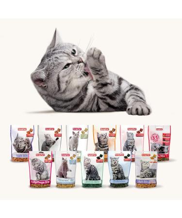 Beaphar Grooming Bits for Cats - Promote Coat Shine - 150g Cat Snacks - International Shipping Available - Buy Online on SooperMarket.com