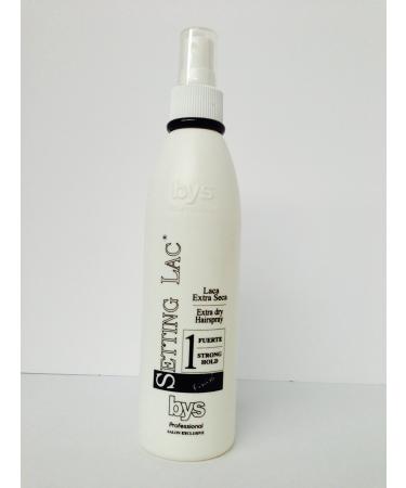Bys Setting Lac Extra Dry Hairspray 1 Strong Hold 9.09 Oz
