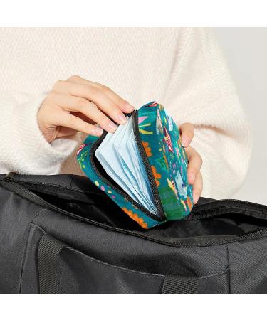 Animal Pattern Sanitary Napkin Storage Bag Feminine Menstrual Cup Pouches Nursing Pad Holder Tampon Bags Portable Period Bag for Women Teen Girls 1Pcs Multi-colored 1 - Buy Online on SooperMarket.com