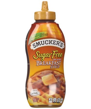 Smuckers Sugar Free Breakfast Syrup 14.5 Oz (Pack of 2)