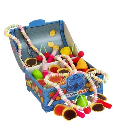 Buy Captain Play Retro Candy Treasure Chest - 400g Nostalgic Candy Box | International Shipping - Buy Online on SooperMarket.com