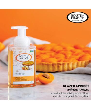 Glazed Apricots Foaming Hand Wash | Organic Agave Nectar | 8 oz Pump | South of France - Buy Online on SooperMarket.com