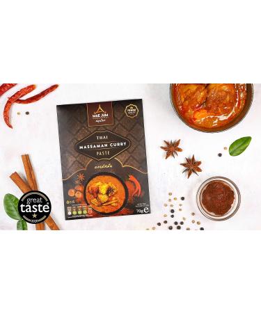 Mae Jum Massaman Curry Paste 70g | Great Taste Award Winner 2020 - Buy Online on SooperMarket.com