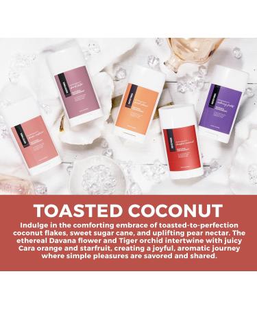 Rustic MAKA Natural Deodorant Toasted Coconut Aluminum Free Paraben Free No Baking Soda Deodorant for Women Magnesium Synthetic Fragrance-Free Cruelty-Free - Buy Online on SooperMarket.com