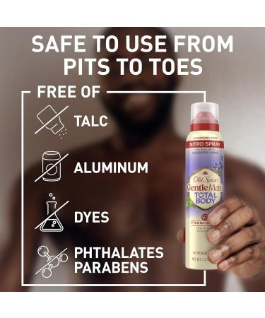 Old Spice Whole Body Deodorant for Men Total Body Deodorant Lavender + Mint Aluminum Free Deodorant Spray for 24/7 Freshness // Dermatologist Tested Whole Body Deodorant 3.5 oz - Buy Online on SooperMarket.com