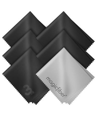 MagicFiber Microfiber Cleaning Cloth, 6 Pack - Premium Cloth for Glasses, Lens, Screens & More