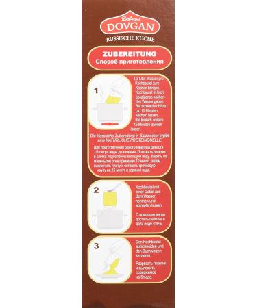 Dovgan Buckwheat in Cooking Bag - Pack of 5 (5 x 400g) | Premium Gluten-Free Grain for Healthy Meals - International Shipping Available - Buy Online on SooperMarket.com