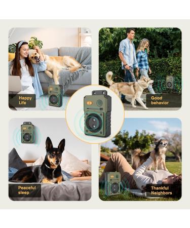 Bubbacare Anti Bell Device for Dogs - Ultrasonic Anti-Bell Remedy 3 Modes 50-Foot Range - Safe for Small & Large Dogs Indoors & Outdoors - Color 62 - Buy Online on SooperMarket.com