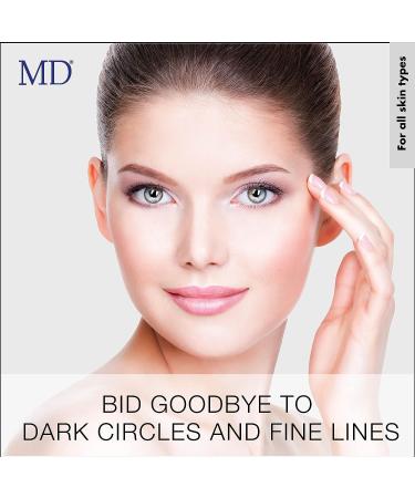 MD Ultimate Eye Cream - Reduce Dark Circles, Puffiness, and Wrinkles | Enriched with Collagen, Peptides, and Shea Butter for Firmness and Moisturization - Buy Online on SooperMarket.com