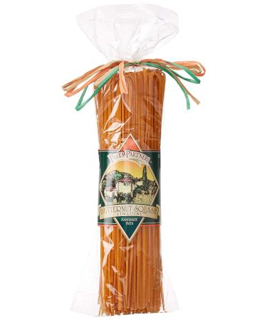 Pasta Partners Handmade Butternut Squash Linguini Pasta, 12 Ounce - Cooks in 2-3 Minutes