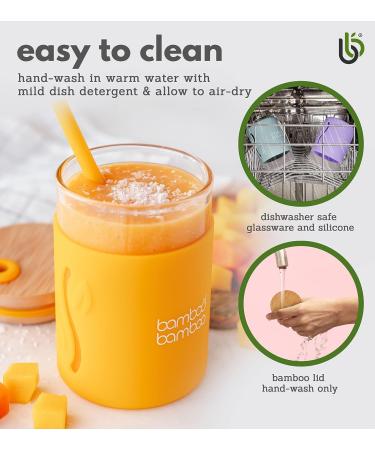 Bamboo Toddler Sippy Cup with Straw and Lid - 11.8 oz Kids Drinking Cup in Green - Buy Online on SooperMarket.com