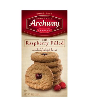 Archway, Raspberry Filled Cookies (Pack of 4)