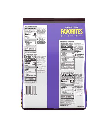 REESE'S, KIT KAT, JOLLY RANCHER Assorted Sweets & Chocolates - 34.19 oz Party Pack - Buy Online on SooperMarket.com