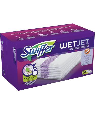 Swiffer WetJet All-in-1 Floor Mop - 20 Refill Cloths for All Floor Types | International Shipping Available - Buy Online on SooperMarket.com