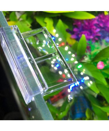 J-star 6 Pcs Acrylic Aquarium Clips for Rimless Tanks - Glass Lid Support Holders - 10mm Transparent Fish Tank Clips - Buy Online on SooperMarket.com