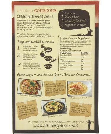 Artisan Tricolour Couscous 200 g - Buy Online on SooperMarket.com