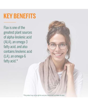 Genestra Brands - Flax Oil Capsules - Made with Organic Flax Seed Oil - Essential Fatty Acids for Good Health Maintenance - 90 Softgel Capsules - Buy Online on SooperMarket.com