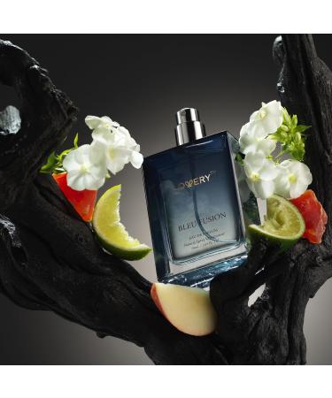 Blue Fusion Perfume for Men Mens Cologne Set 4 in 1 Perfume Set & Colognes Gift Set - 4 Piece Parfum Antiperspirant Deodorant Stick Body Lotion Cologne - Masculine Birthday Gifts Perfumes for Men - Buy Online on SooperMarket.com