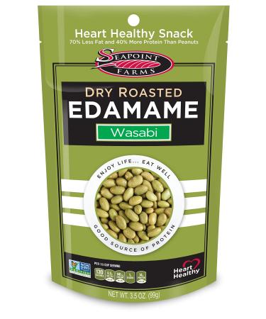 Seapoint Farms Dry Roasted Edamame Wasabi 3.5 oz (99 g)