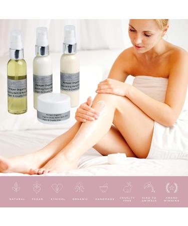 Mothers Day vegan pamper set for mums pamper gift basket women vegan pamper kit pamper gift set for mums mum birthday gifts hand cream and foot cream set relaxing body oil stress balm - Buy Online on SooperMarket.com