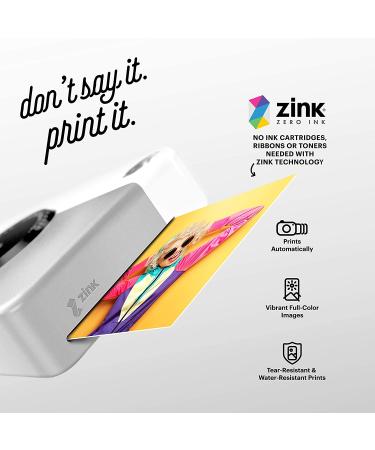Kodak Printomatic Digital Instant Camera - Grey | Full Color Prints on ZINK 2x3 Photo Paper - Buy Online on SooperMarket.com