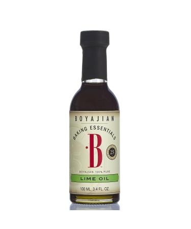 Boyajian Pure Lime Oil, 3.4 Fluid Ounce 3.4 Fl Oz (Pack of 1)