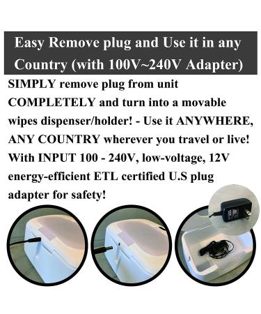 GOGO Pure Baby Wipe Warmer and Dispenser - Advanced Features, Dual Heat, Improved Design - Exclusively on Amazon - Buy Online on SooperMarket.com