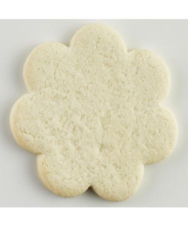 50-Pack Nut-Free Flower Shaped Smiley Sugar Cookies - Uniced | Perfect for All Occasions - Buy Online on SooperMarket.com
