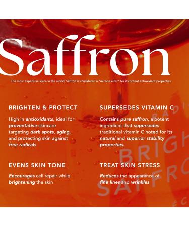 RANAVAT Brightening Saffron Face Serum | Discoloration & Dark Spot Corrector | Vitamin C Alternative for Hyperpigmentation (0.17 oz - Buy Online on SooperMarket.com