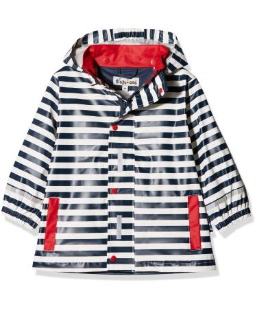 Playshoes Unisex Kid's Regenjacke Wind and Waterproof Raincoat Rainwear 98 Maritim
