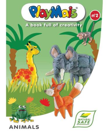 PlayMais 80.150521.1 150521 1 - PlayMais Book Animals Book Animals