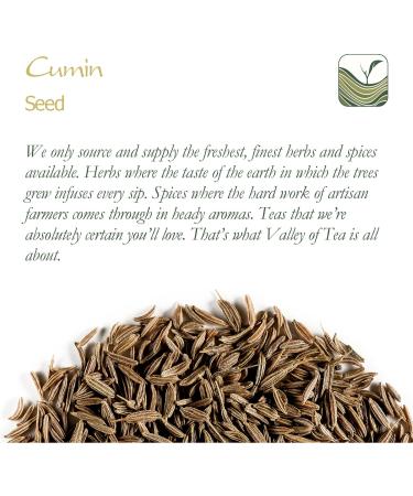 Organic Cumin Seed Whole Spice 200g - Premium Culinairy Seeds - Cuminum Cyminum - Buy Online on SooperMarket.com