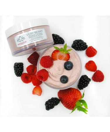 Very Berry Oxygen Exfoliating Mask & Scrub | Sweetsation Therapy | Hydrating Rejuvenating & Purifying with Vitamin C & Superberries - International Shipping - Buy Online on SooperMarket.com