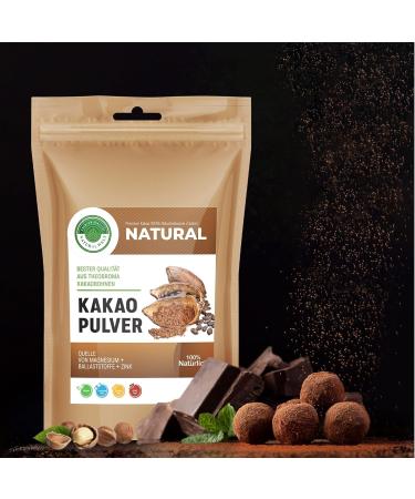 Buy Natural World Cocoa Powder 354g - 100% Natural Unsweetened Raw Cocoa from Peru for Delicious Hot Chocolate - Buy Online on SooperMarket.com