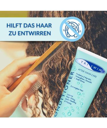 TRISWIM Moisturizing Hair Regenerating Conditioner for Swimmers - Lychee Mango 250ml | Best eCommerce Shipping Internationally - Buy Online on SooperMarket.com