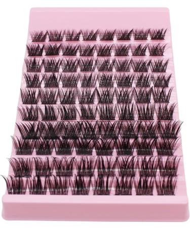 Selawasty 80pcs Lash Clusters D Curl Mega Volume Wispy Individual Eyelash Extensions - DIY at Home (S5-D-8-16MIX) - Buy Online on SooperMarket.com
