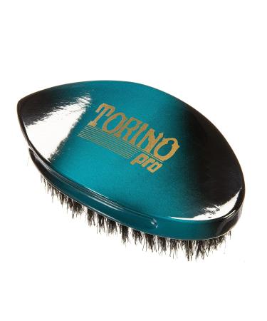 Torino Pro Wave Brush 156 - Medium 100% Boar Bristle Curved 360 Wave Palm Brush - Buy Online on SooperMarket.com